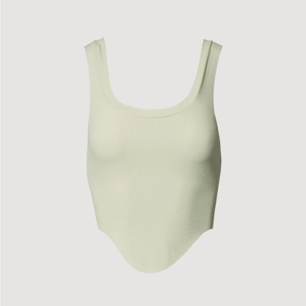 Mott50 Coolibar Isola Corset Tank in French Vanilla - Picture 4 of 8